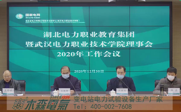 湖北电职武汉电力职业技术学院理事会2020年工作会议