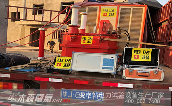 湖南湘潭110kV 50MVA变压器感应耐压及局放测量中